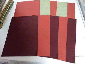 10X PATTERNED PAPERS/CARDBOARD FOR SCRAPBOOKING  30X21 CM (PD17) - Picture 1 of 1