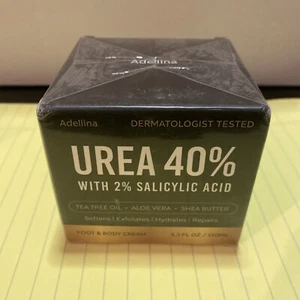 Urea Cream 40% Foot Repair Lotion for Dry Cracked Heels Feet Knees Elbows 5.3 OZ - Picture 1 of 5