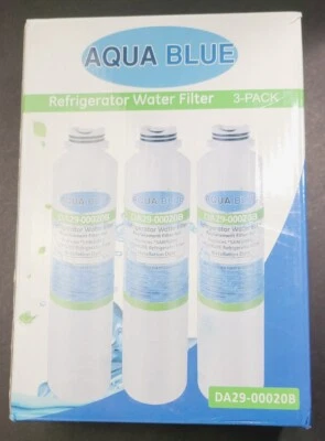 Filtro de agua para refrigerador Aqua Blue DA29-00020B (paquete de 3) Foto 1 de 3