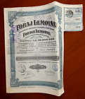 Foraj Lemoine, Roumanie certificat de partage 1924 