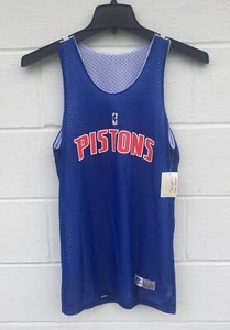 Detroit Pistons NBA Russell Reversible Kids Youth XL Jersey NWT - Foto 1 di 7