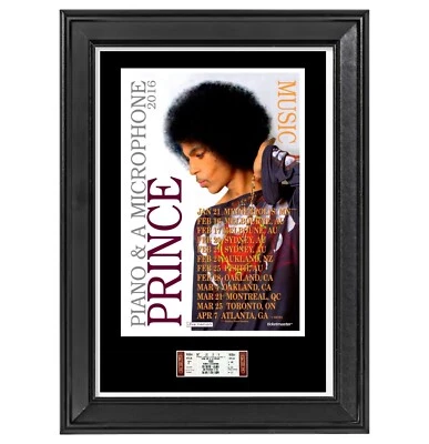 Prince  2017 Last Concert Poster & Ticket set  Ready to frame! - Image 1 of 2