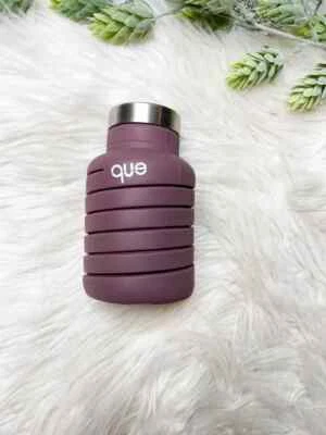 que Collapsible Water Bottle SOPHOS logo BPA Free Food Grade Silicone - Image 1 of 4