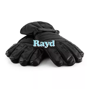 Warm & Safe Rider Classic Style Men's Heated Gloves - Heat Craft - Picture 1 of 1