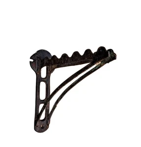 Tachuela nupcial caballo de hierro fundido vintage montaje en pared estante de tienda general BONITO - Imagen 1 de 8