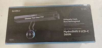 Lian Li Hydroshift II LCD-C 360N Liquid CPU Cooler -sealed - image 1 of 4