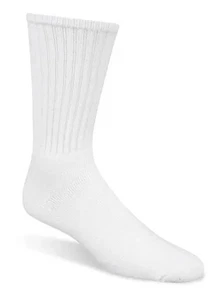 Calzino Wigwam F1054 Volley Sport Crew cuscino spesso bianco X-Large uomo 12-15 - Foto 1 di 4