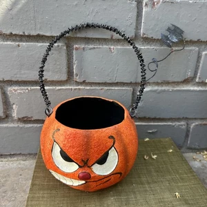 Department 56 Halloween Jack O'Lantern Candy Bucket - Picture 1 of 11