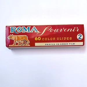 VINTAGE SOUVENIR ROMA Rom 60 FARBDIAS KODAK NEGATIV FILM - Bild 1 von 6