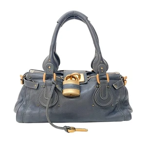 CHLOÉ Paddington blau Leder - Bild 1 von 16