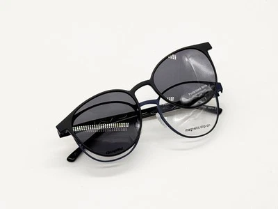 1 Clip Lunettes de Soleil Rideau Magnétique pour Change me Modèle 2794 Gris Neuf - Photo 1/3