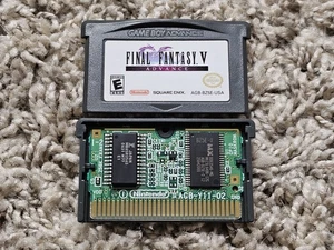 AUTÉNTICO Final Fantasy V GBA 5 RPG Nintendo Game Boy Advance OEM Ahorra FFV JRPG - Imagen 1 de 8