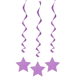 Unique Party Decoración Colgante Diseño Estrella Graduación Pack de 3 (SG32239 - Imagen 1 de 1
