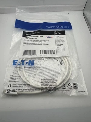 Eaton Tripp Lite Series USB4 40Gbps Cable [M/M] - USB-C, 8K 60 Hz, 240W PD - Image 1 of 2