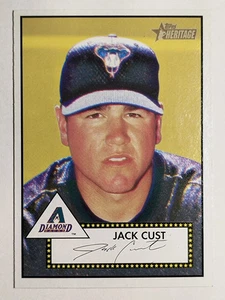 2001 Topps Heritage #26 Jack Cust - Picture 1 of 2