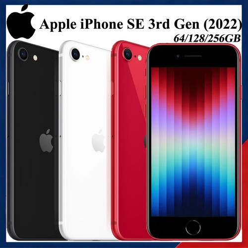 Apple iPhone SE 2022 3rd Gen A2783 64GB Smartphone Mobile Red