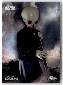 2025 TOPPS CHROME STAR WARS FIGRIN D'AN #116 - Picture 1 of 2