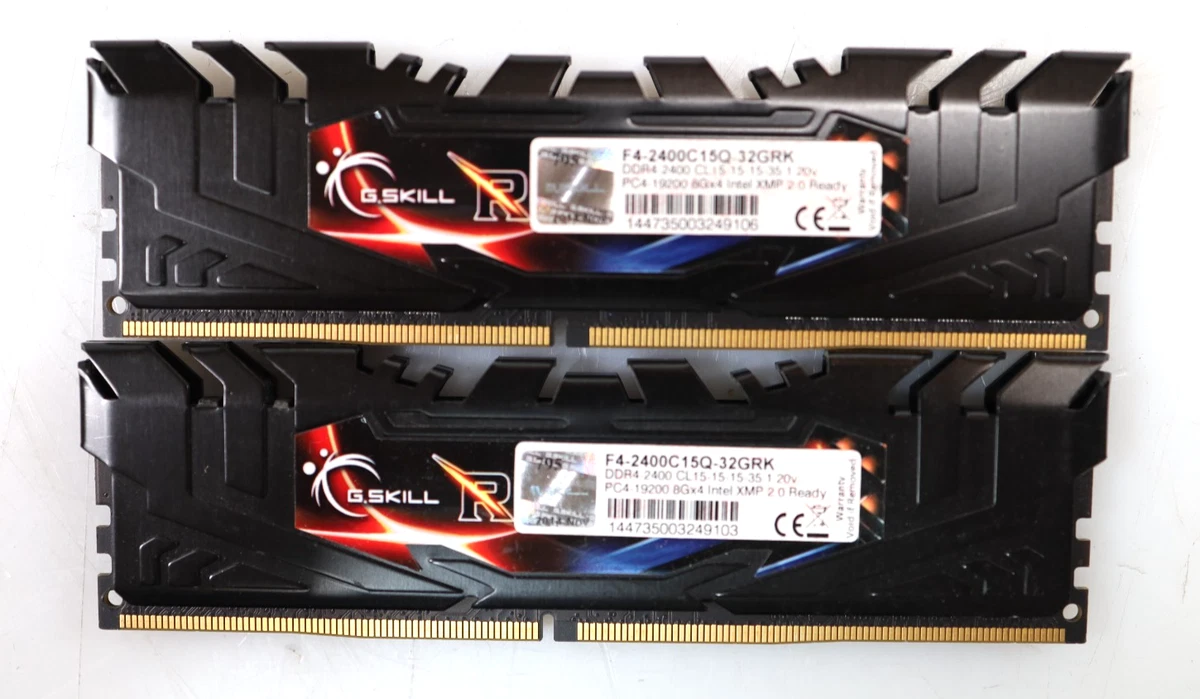 G. SKILL PC4-19200 (DDR4-2400) Bus Speed DIMM Computer Memory (RAM