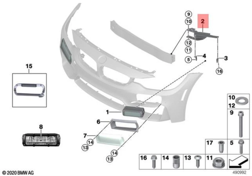 Genuine BMW MOS M4 GT4 Coupe Frame headlight Right 63178431774 - Изображение 1 из 1