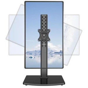 Vertical Single Monitor Stand For Max 42 Inch/26.4lbs Ultrawide Screen Freestand - Picture 1 of 9