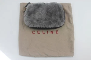 Celine Paris Shearling Clutch Bag (1009) - Picture 1 of 12
