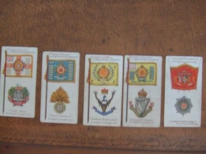 PLAYERS BADGES & FLAGS OF BRITISH REGIMENTS #2 - Picture 1 of 1