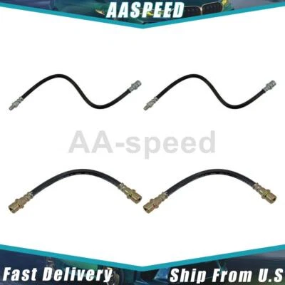 Manguera hidráulica de freno línea de freno delantera trasera para Volkswagen Beetle 1965 1966 Foto 1 de 4