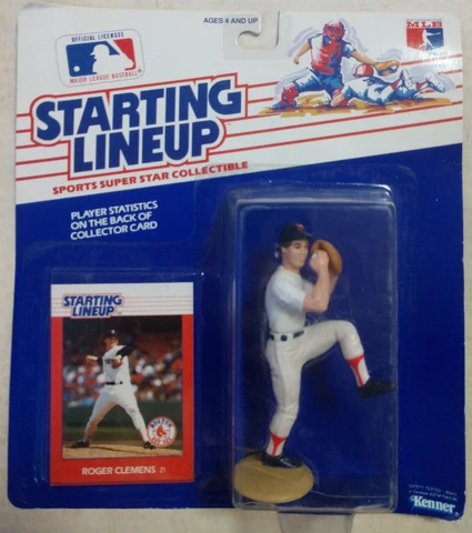 1988 Roger Clemens MLB Starting Lineup Collectible Action Figure - Sealed Cover