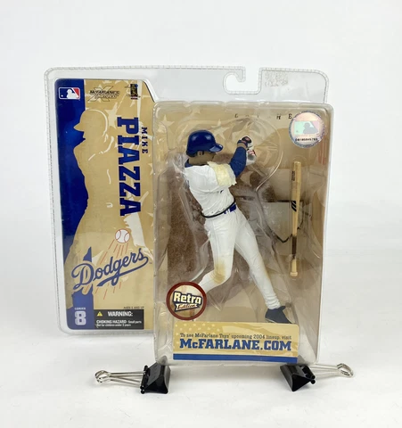 Mike Piazza McFarlane LA Dodgers Series 8 Chase Variant Look Factory Error Retro Cover