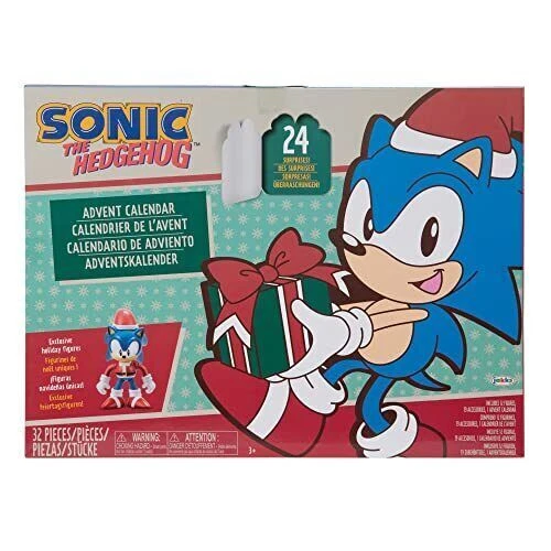 Sonic the Hedgehog 2.5" action figure Advent Calendar 2022 Christmas 24 surprise - Image 1 of 1