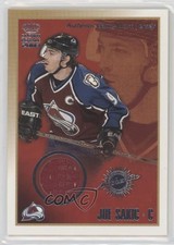 2002-03 Pacific Crown Royale Game-Worn Jerseys /513 Joe Sakic #3 HOF