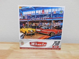 New Master Pieces Wheels The Showcase 750 piece jigsaw puzzle - Picture 1 of 5