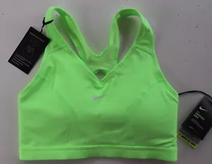 NIKE DRI FIT ICON CLASH MEDIUM SUPPORT SPORTS TRAINING BRA CZ7712-345 - WOMEN L - Picture 1 of 12