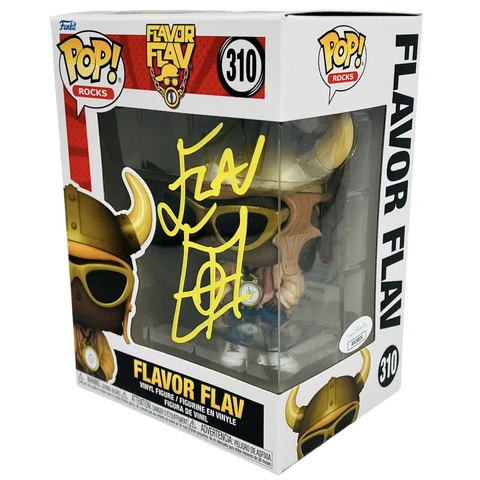 FLAVOR FLAV AUTOGRAPHED SIGNED FUNKO POP FIGURE PUBLIC ENEMY RAP JSA COA Cover