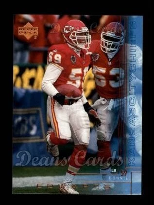 2000 Upper Deck #108 Donnie Edwards Chiefs UCLA 8 - NM/MT - Image 1 of 1