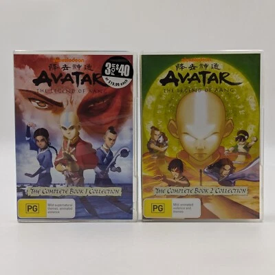Avatar-The Legend Of Aang : The Complete Book  1 & 2 Collection  Region 4 PAL  - image 1 of 4