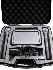 VONYX WM 512 VHF Wireless Microphone Receiver System with 2 Handheld Mics - Picture 1 of 10