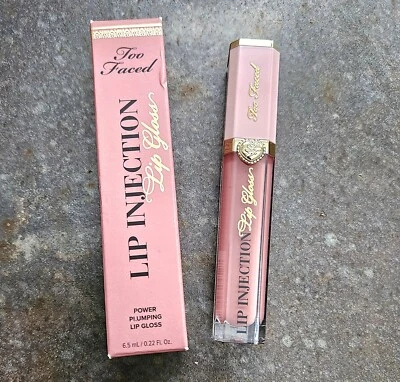 Too Faced WIFEY FOR LIFEY Lip Injection Power Plumping Lip Gloss 0,22 oz. Novo na caixa! - Imagem 1 de 4