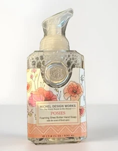 Michel Design Works SHEABUTTER SCHÄUMENDE HANDSEIFE Sträuße Blumengewürz 17,8 Oz. - Bild 1 von 1