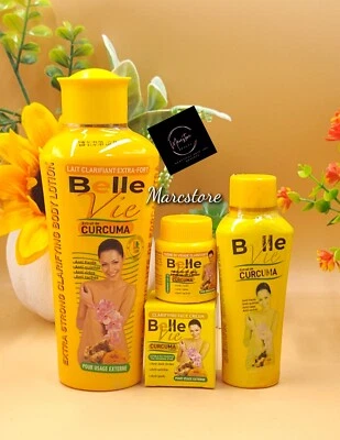 Belle Vie lightening body lotion 475ml with Curcuma extract, Face Cream & Oil - Image 1 of 2