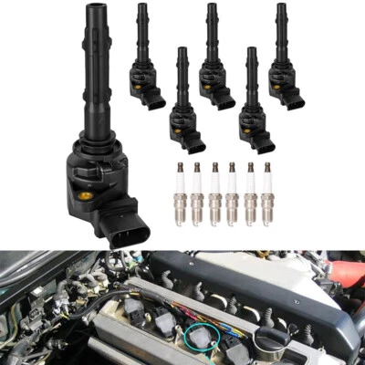 6 For 2006-2011 Mercedes-Benz ML350 3.5L V6 Ignition Coil & Spark Plug - Image 1 of 4