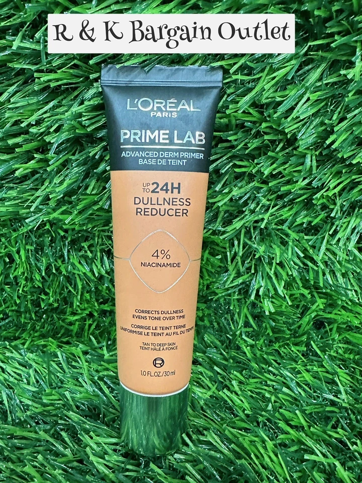 L'Oreal Paris Prime Lab Up to 24hr Dullness Reducer 1 fl oz, Tan To Deep Skin - Image 1 of 1