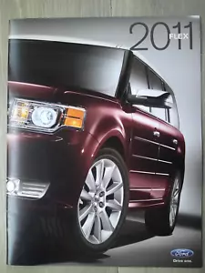 2011 Ford FLEX Car Dealer Sales Brochure 28 pages - Picture 1 of 7