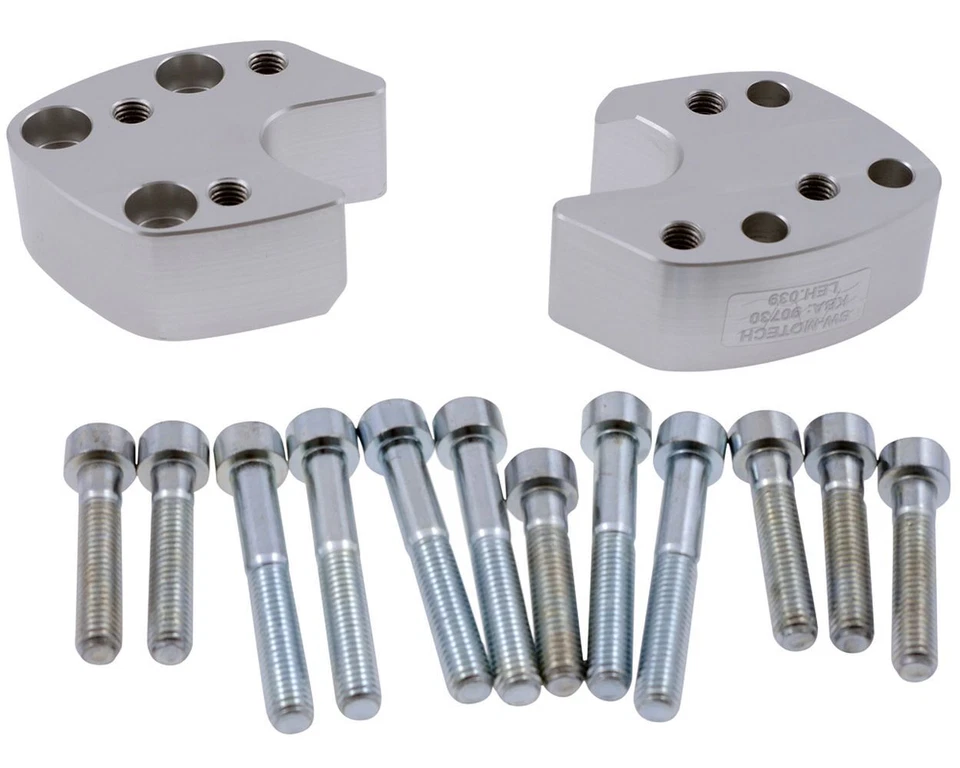 SW Motech Lenkererhöhung FJR 1300, 01-05, silber - Bild 1 von 2