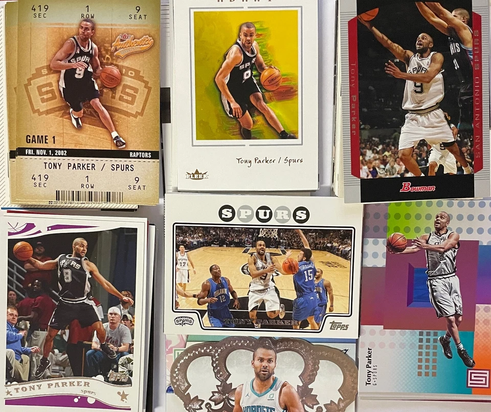 Tony Parker Basketball Cards **You Pick** Spurs HOF Revised 4/28 - Image 1 of 1