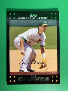 2007 Topps Eric Chavez GG #298 Oakland Athletics - Picture 1 of 2