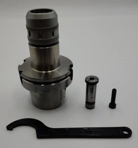 Nikken HSK100A-C3/4-115 Portautensili Collet con chiave tenditrice, 5/16" Collet & Stop - Foto 1 di 16