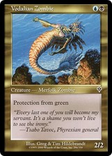 VODALIAN ZOMBIE ~mtg EX-NM Invasion Common x4