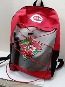 Cincinnatti Reds Reds Heads Backpack Red Hot Reds Gear - Picture 1 of 4