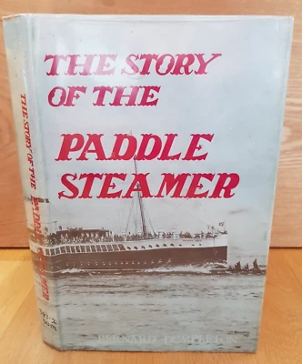 1973 THE STORY OF THE PADDLE STEAMER BY DUMPLETON 21 PLATES STEAMBOATS TRANSPORT - Image 1 of 4